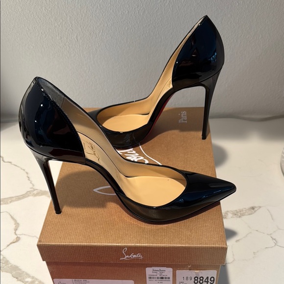 Christian Louboutin Iriza 100 Black Patent - Picture 7 of 16